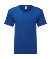 T-shirt Heren V Hals Iconic FOTL 61-442-0 Royal Blue